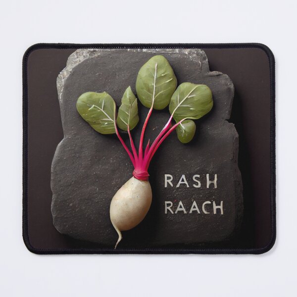 Item preview, Radish Haiku on Slate Digital Painting designed and sold by CodeAndColors.