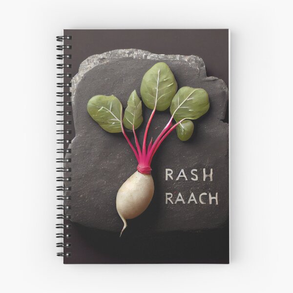 Item preview, Radish Haiku on Slate Digital Painting designed and sold by CodeAndColors.