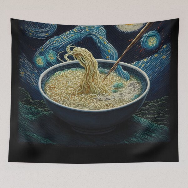 Item preview, Ramen - Noodly Delight v1 (no text) designed and sold by ai-datamancer.