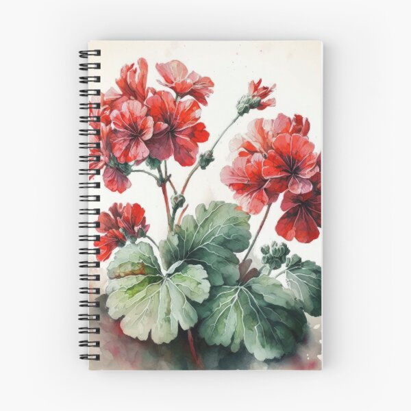 Item preview, Red Geranium Flowers  designed and sold by Vanover Designs.