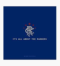 Its all about the Rangers Photographic Print