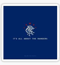 Its all about the Rangers Sticker