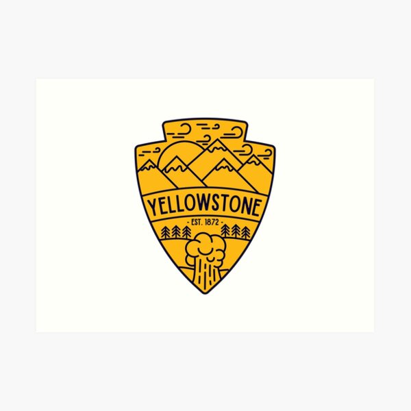 Yellowstone Art Print