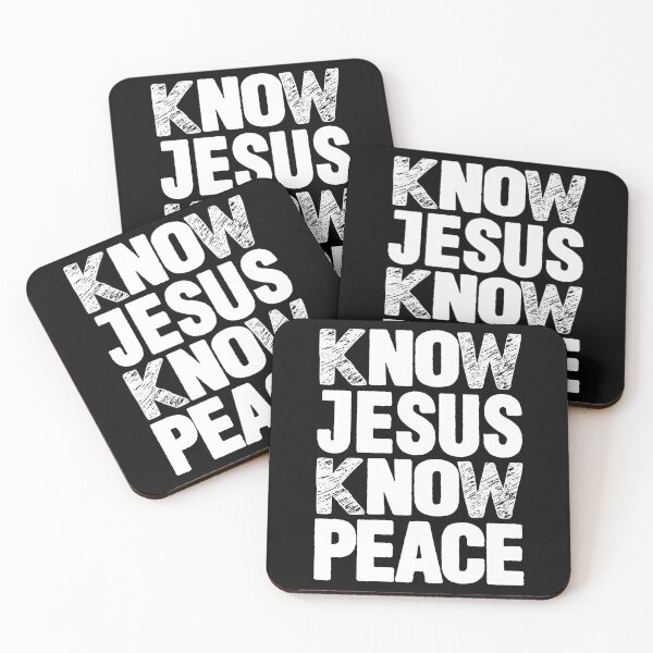Item preview, Know Jesus Know Peace designed and sold by plushism.