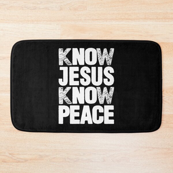 Item preview, Know Jesus Know Peace designed and sold by plushism.