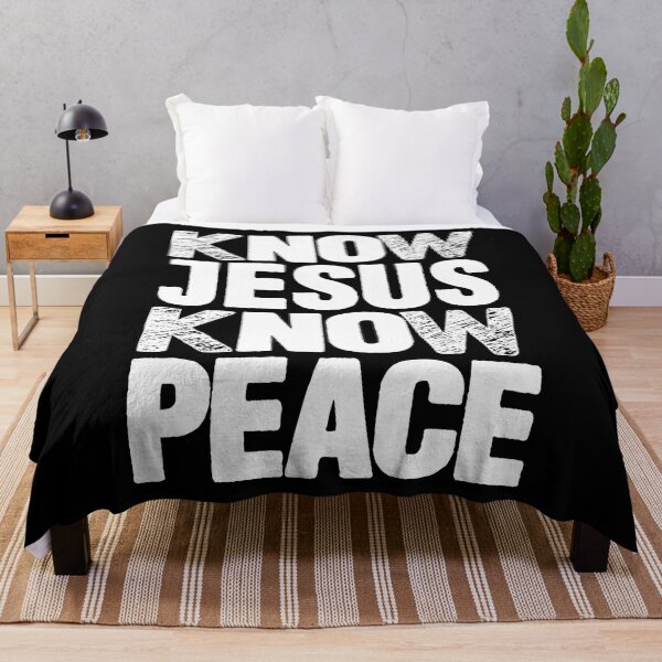 Item preview, Know Jesus Know Peace designed and sold by plushism.