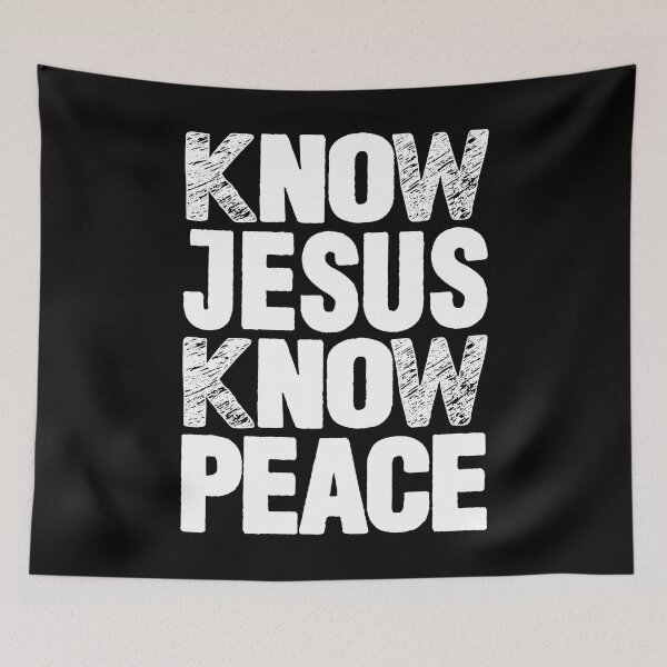 Item preview, Know Jesus Know Peace designed and sold by plushism.