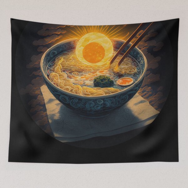 Item preview, Ramen - Noodly Heaven v3 (no text) designed and sold by ai-datamancer.