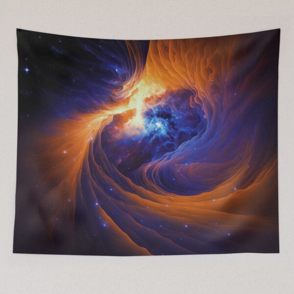 Item preview, Fiery Swirl Nebula designed and sold by Healio2.