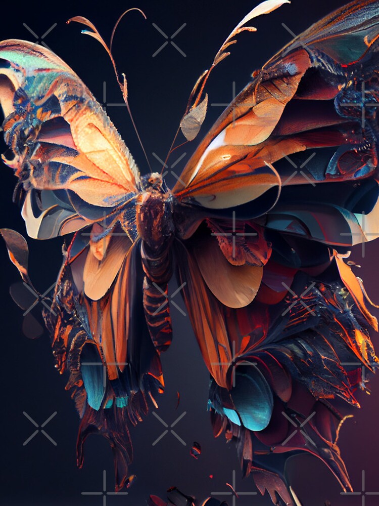 Aperçu 4 sur 4. Coque iPhone avec l'œuvre Mesmerizing Metamorphosis Digital Painting créée et vendue par CodeAndColors.