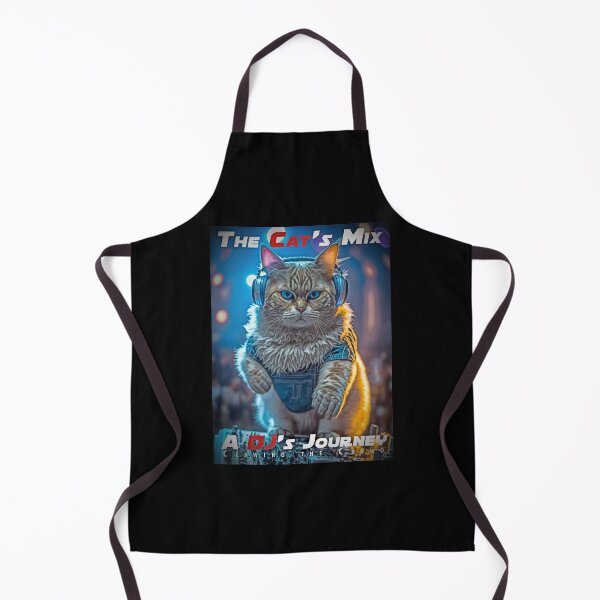 Item preview, Cool Cat DJ Mixing Music – Club Dj Cat Deck Mixing Music | House Trance Rave Trap Dance Music designed and sold by MadeByRobots.