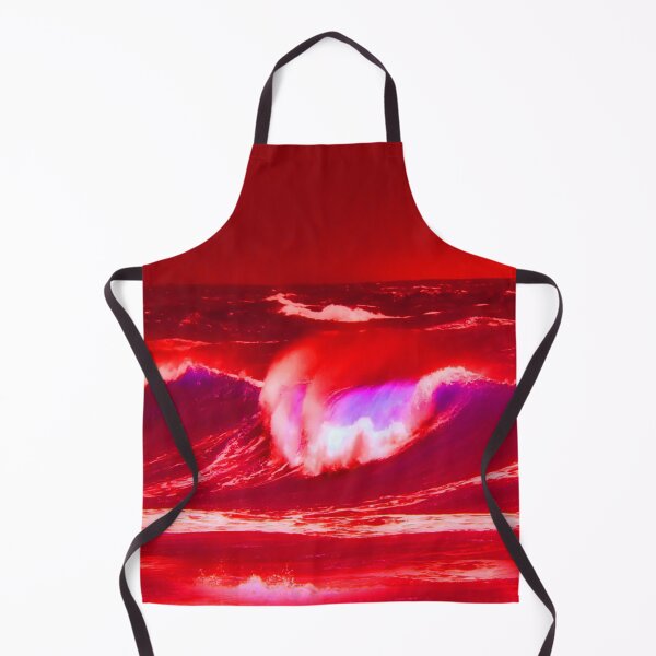 Item preview, Red Ocean Waves falling, Abstract Art, Watercolour Painting, Acrylic art, Family Valentine gifts designed and sold by getlyart.