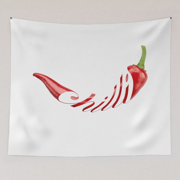 Item preview, Chilli typography designed and sold by flydye.