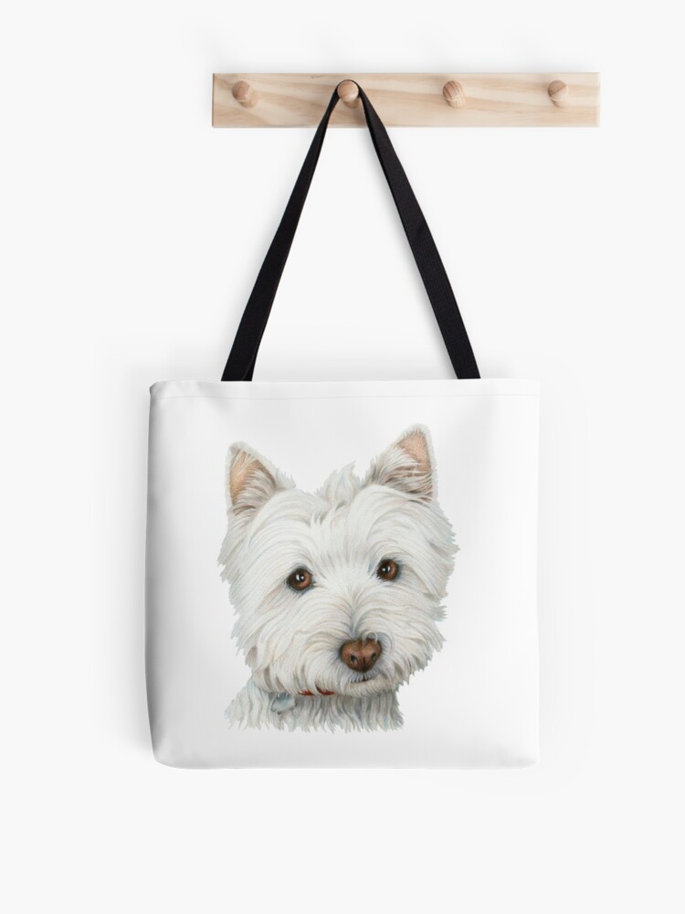 My Best Friend is West Highland White Terrier Messenger Bag My Best Friend is West Highland White Terrier Messenger Bag