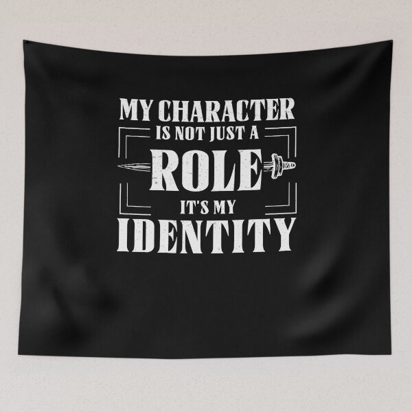 Item preview, LARP Not Just A Role It's My Identity Funny Roleplaying designed and sold by StrongShirts.