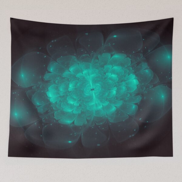Item preview, The Emerald Rose - Fractal Art designed and sold by jade-cooper-art.