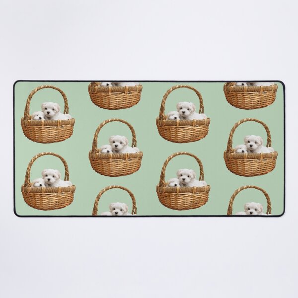 Item preview, A cute pair of little puppies designed and sold by Discoverartsy.