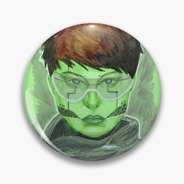 Item preview, Cyborg Portrait designed and sold by JeonArts.