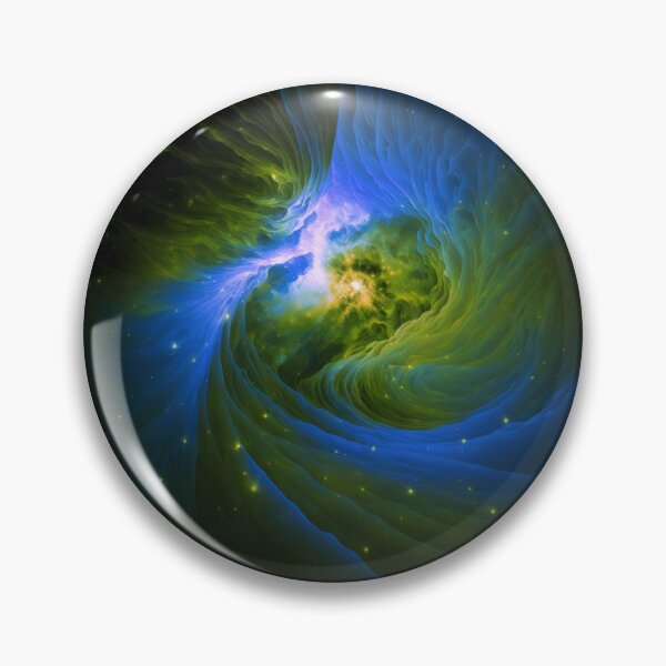 Item preview, Blue and Green Swirl Nebula designed and sold by Healio2.