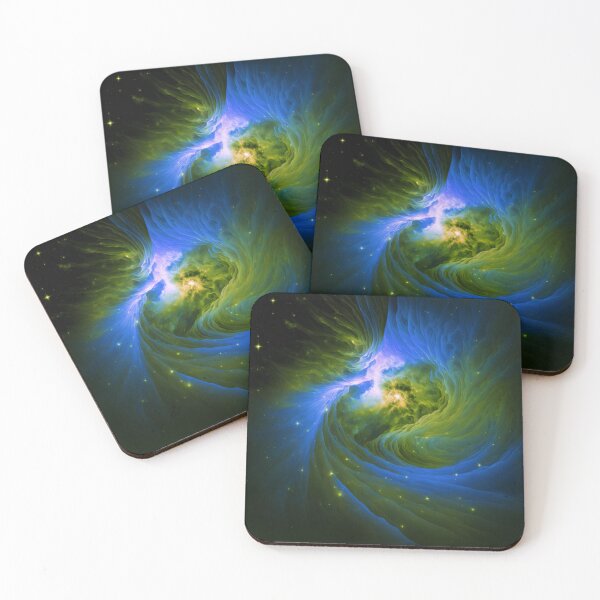 Item preview, Blue and Green Swirl Nebula designed and sold by Healio2.