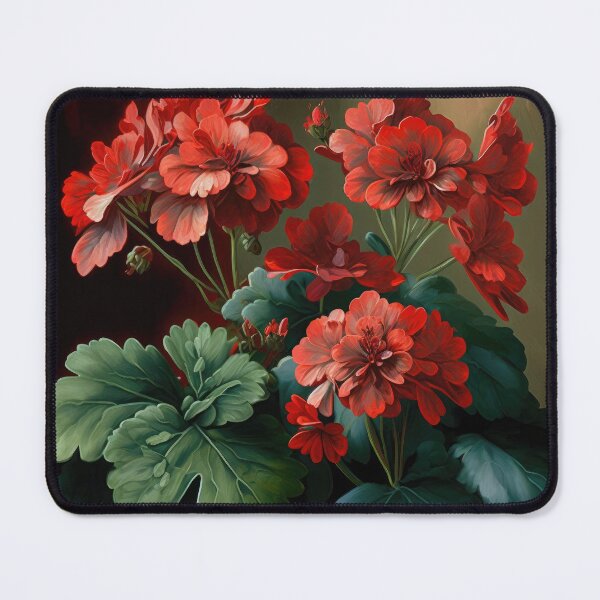 Item preview, Red Geranium Flowers designed and sold by Vanover Designs.