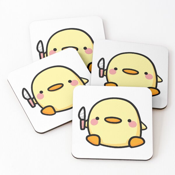 Item preview, Duck with a knife designed and sold by Nikamii.