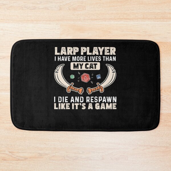 Item preview, LARP Player Die And Respawn Like It's A Game Roleplaying designed and sold by StrongShirts.