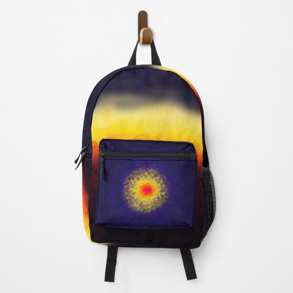 Item preview, A distant Future, abstract earth and sun, environment designed and sold by TreeEgg.