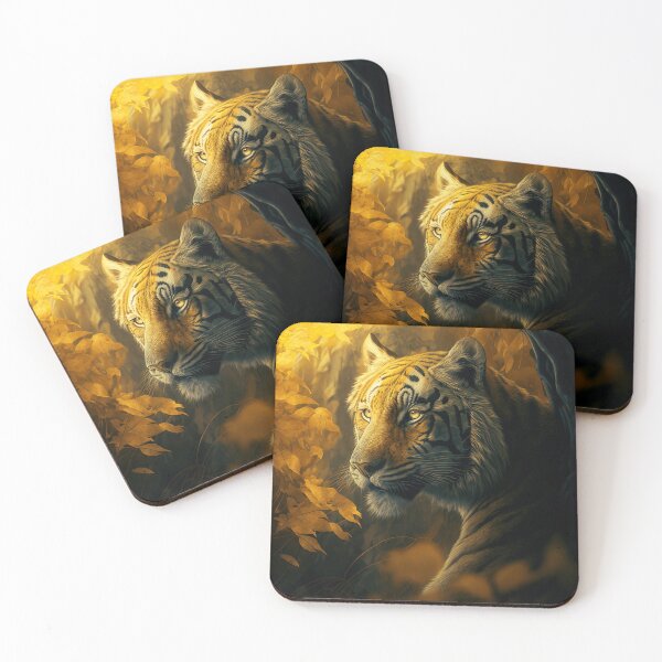 Item preview, Through Wandering Eyez- Golden Series- Tiger 1 designed and sold by 4-Tha-Wandererz.