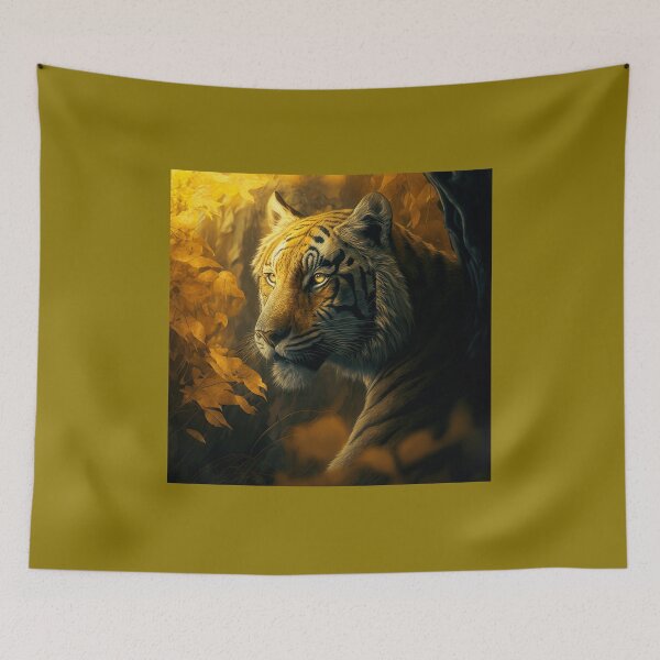 Item preview, Through Wandering Eyez- Golden Series- Tiger 1 designed and sold by 4-Tha-Wandererz.