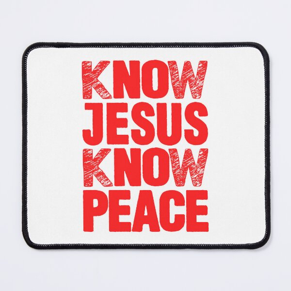 Item preview, Know Jesus Know Peace designed and sold by plushism.
