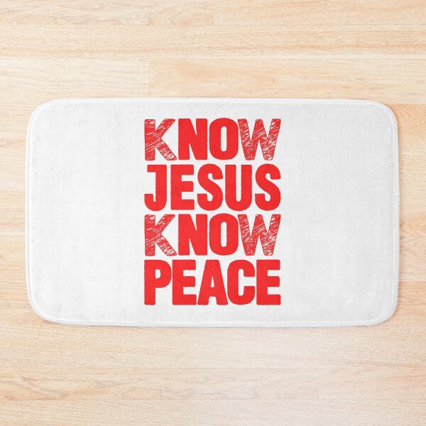 Item preview, Know Jesus Know Peace designed and sold by plushism.