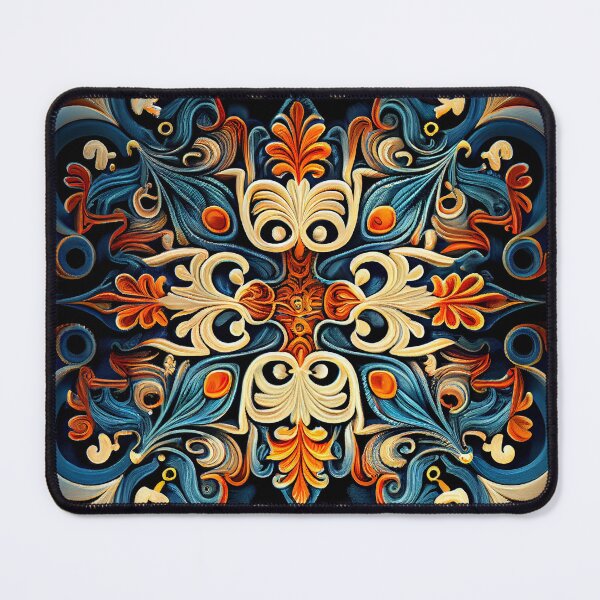 Artikelvorschau, Vivid Three Dimensional Divine Delicate New Mediterranean Pattern Digital Painting entworfen und verkauft von CodeAndColors.