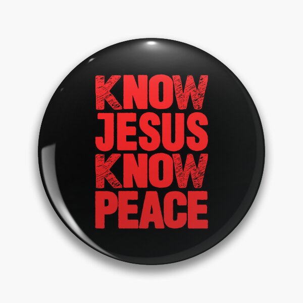 Item preview, Know Jesus Know Peace designed and sold by plushism.