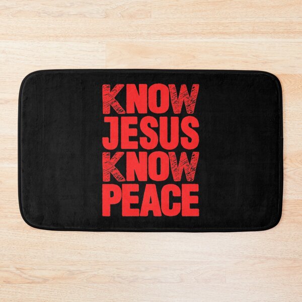 Item preview, Know Jesus Know Peace designed and sold by plushism.