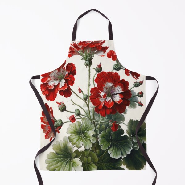 Item preview, Red Geranium Flowers designed and sold by Vanover Designs.