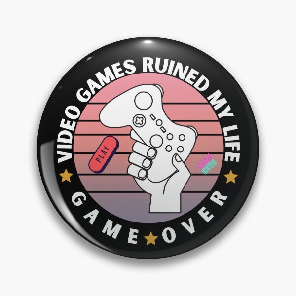 Item preview, video games ruined my life designed and sold by SAABDERRAHIM.