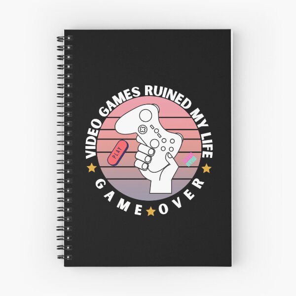 Item preview, video games ruined my life designed and sold by SAABDERRAHIM.