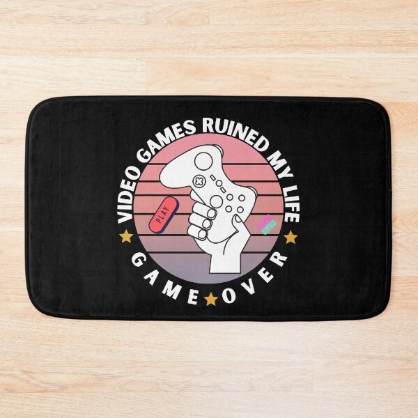 Item preview, video games ruined my life designed and sold by SAABDERRAHIM.