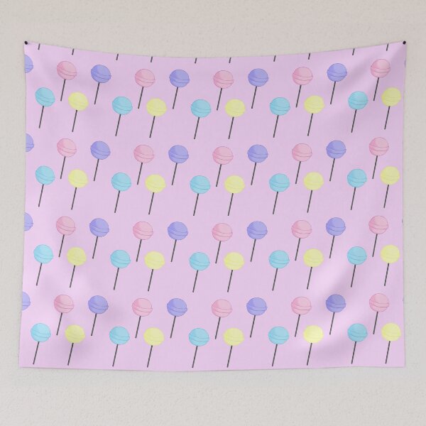 Item preview, pastel lollipops PINK designed and sold by IndigosCorner.