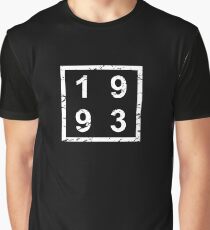 Birthday Born in 1993 Graphic T-Shirt