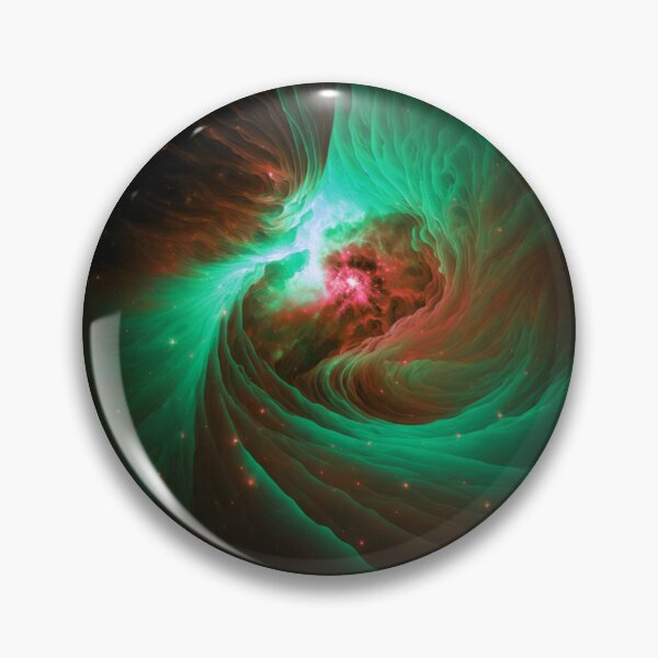 Item preview, Aquamarine and Red Swirl Nebula designed and sold by Healio2.