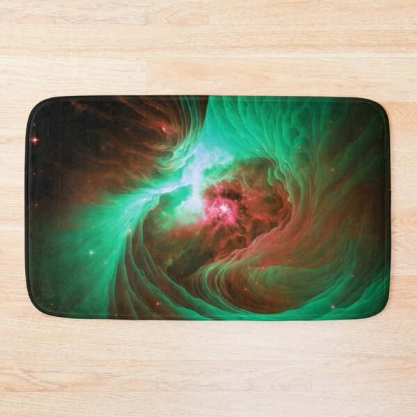 Item preview, Aquamarine and Red Swirl Nebula designed and sold by Healio2.