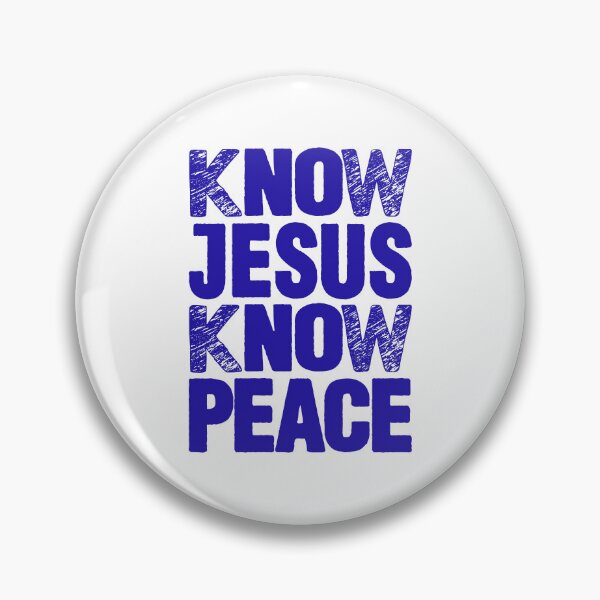 Item preview, Know Jesus Know Peace designed and sold by plushism.