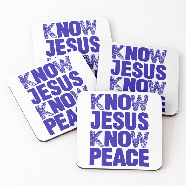 Item preview, Know Jesus Know Peace designed and sold by plushism.