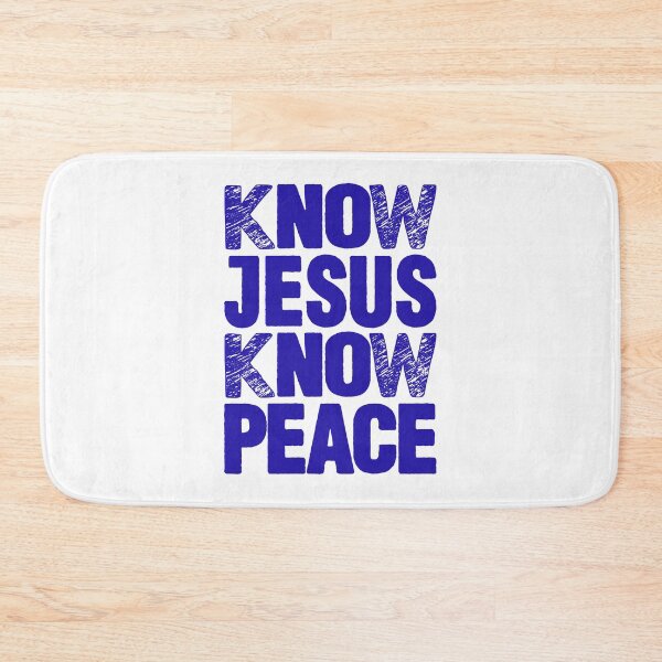 Item preview, Know Jesus Know Peace designed and sold by plushism.