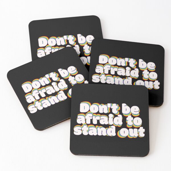 Item preview, Don't be afraid to stand out designed and sold by RoboRaphael.