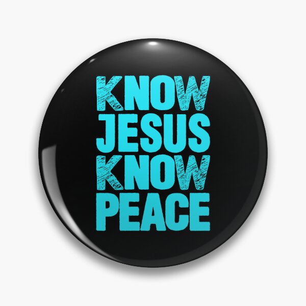 Item preview, Know Jesus Know Peace designed and sold by plushism.