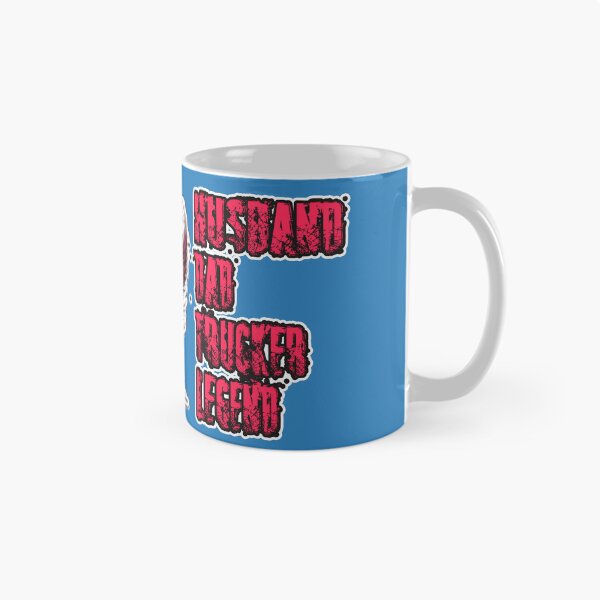 Item preview, Husband Dad Trucker Legend Truck Driver Sticker T-shirt 2023 designed and sold by PhiloSophyEye.
