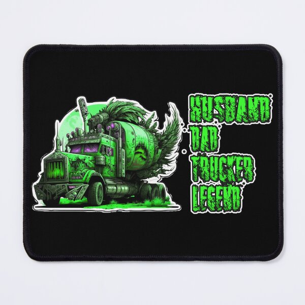 Item preview, Husband Dad Trucker Legend Truck Driver Sticker T-shirt 2023 designed and sold by PhiloSophyEye.